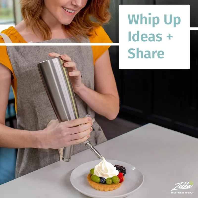 Otis Classic Professional Whipped Cream Dispenser 304 Stainless Steel,500ml — image 6