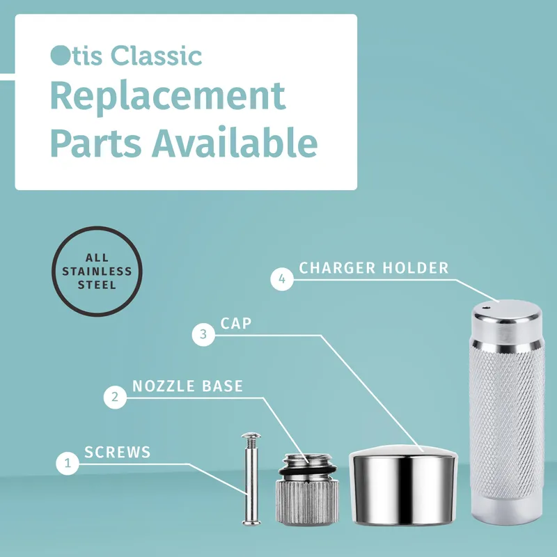 Otis Classic Whipped Cream Dispenser 500ml Stainless Steel with 3 Nozzles — image 9